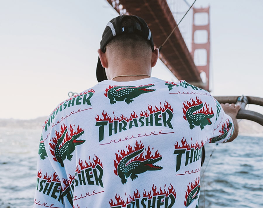 Garage store thrasher sale