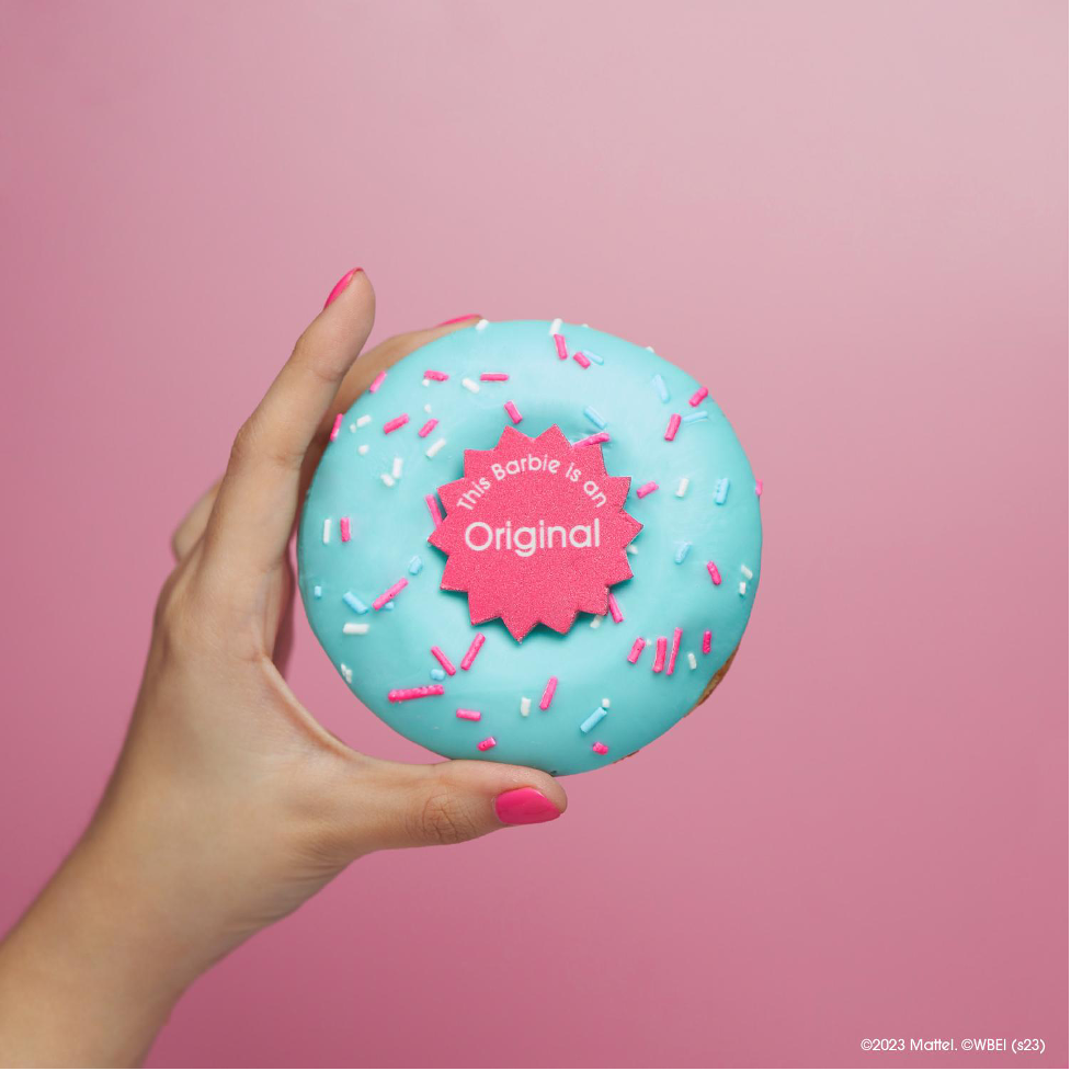 Krispy Kreme Unveils Barbie-Themed Doughnuts for 65th Anniversary Celebration